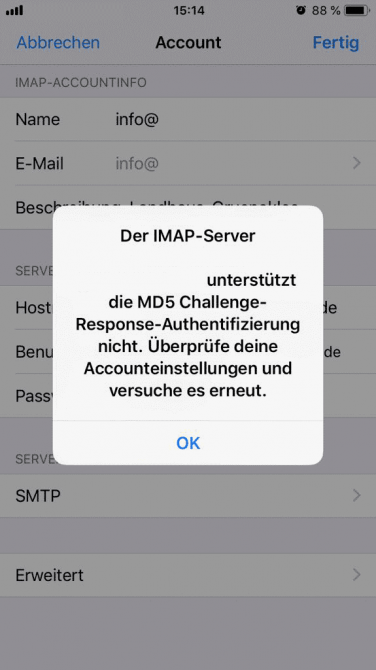 Serveridentität Kann Nicht überprüft Werden Ipad Safari Behebung Fehlermeldung: „Serveridentität kann nicht überprüft werden